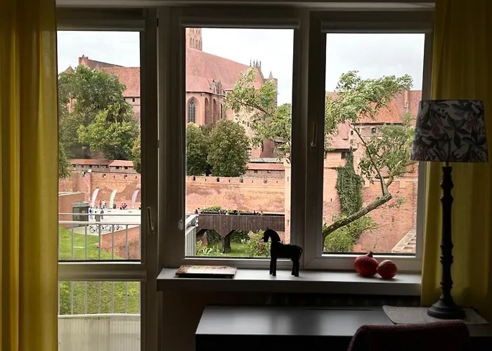 Widok Na Zamek Мальборк